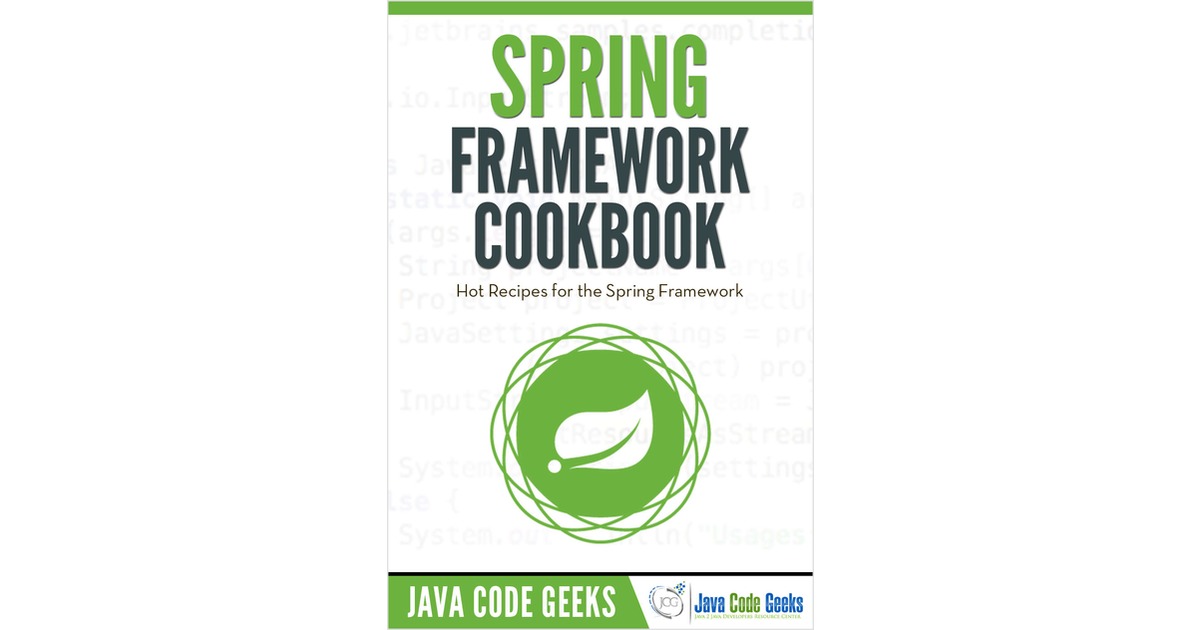 Spring Framework Cookbook