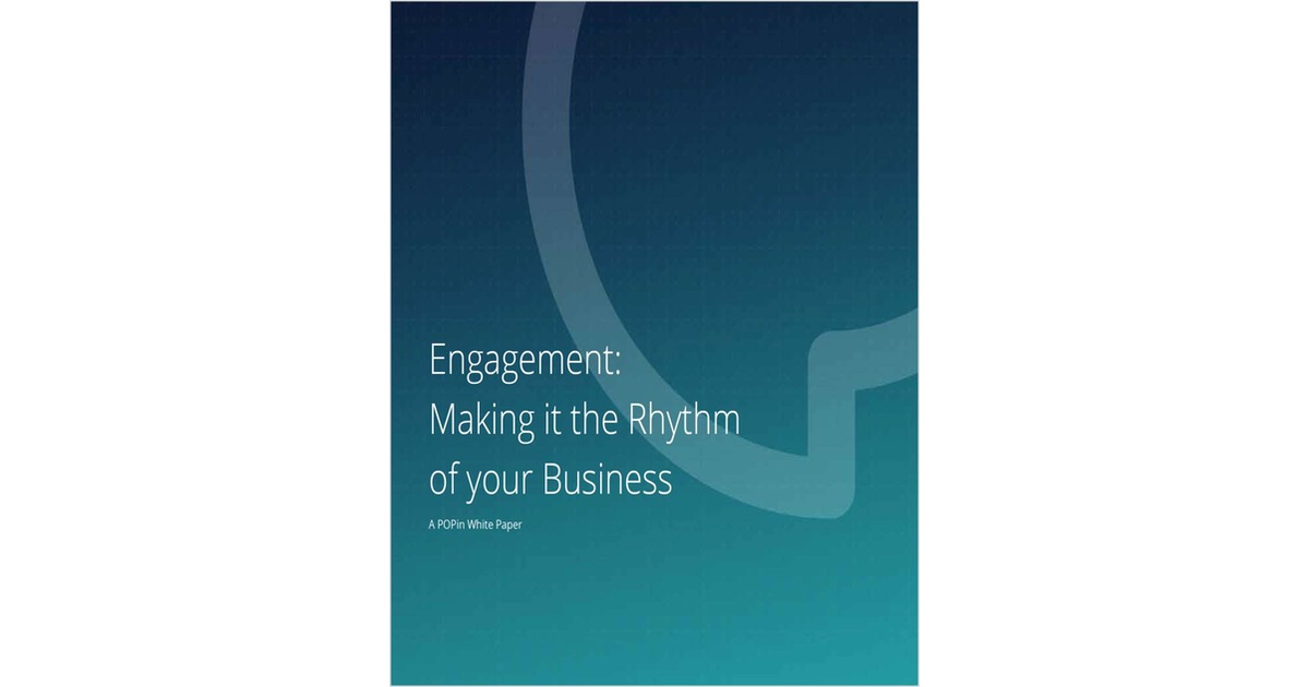Engagement: The Rhythm of Your Business in HR