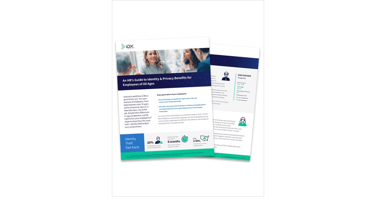 Guide to Identity and Privacy Benefits for All Ages of Employees