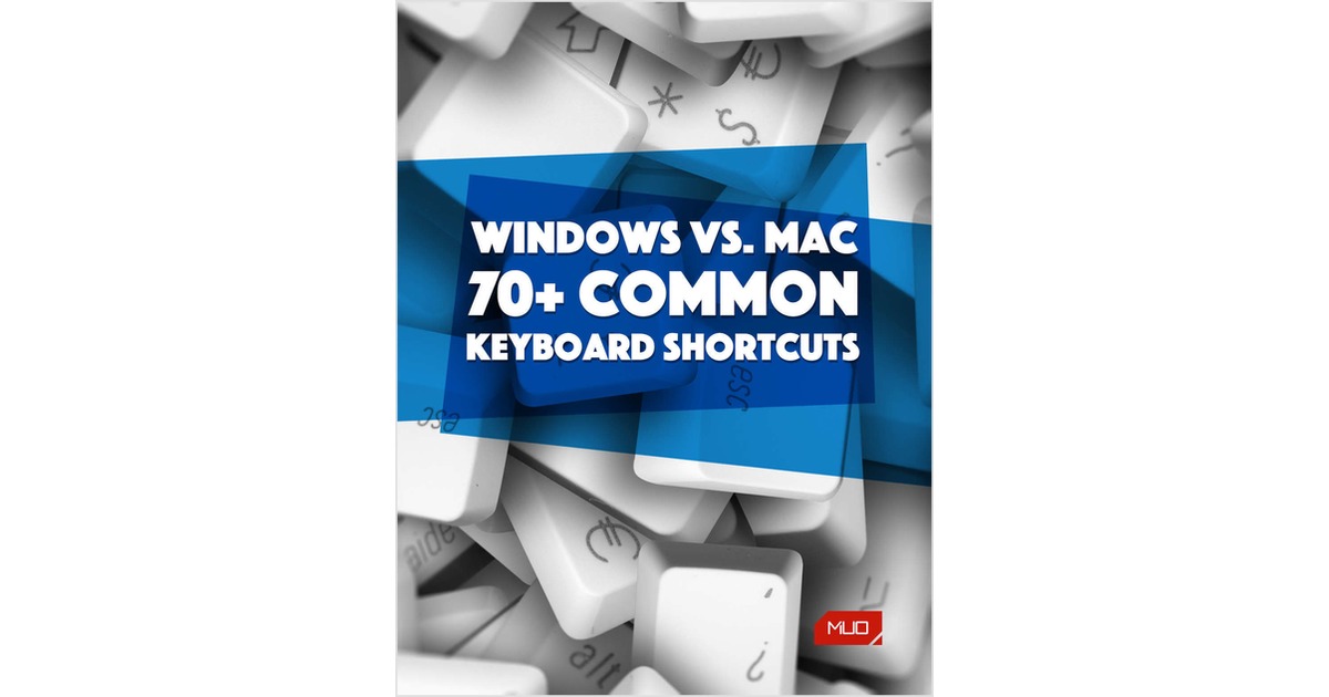 Windows vs. Mac: 70+ Common and Helpful Keyboard Shortcuts