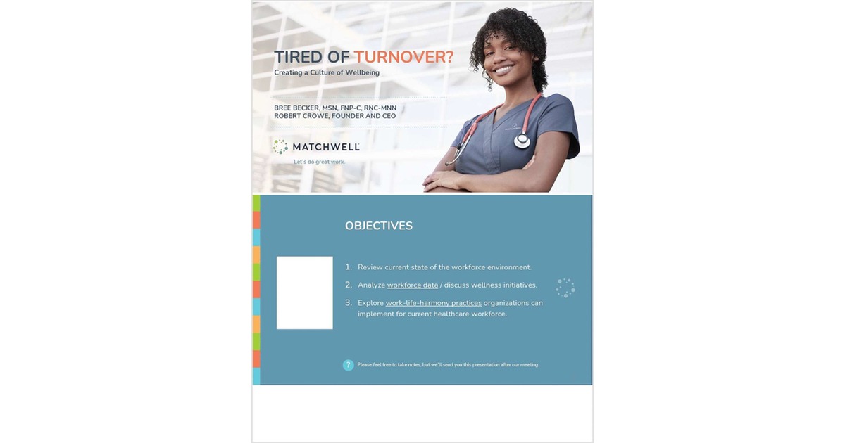 Tired of Turnover?