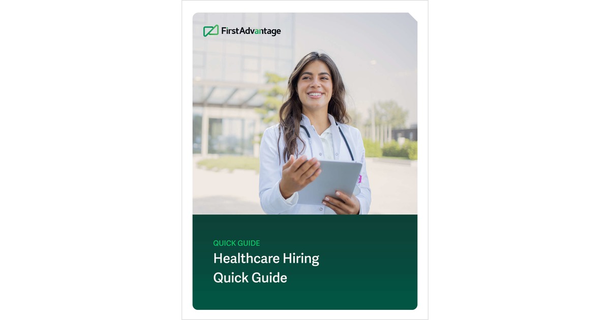 Healthcare Hiring Quick Guide