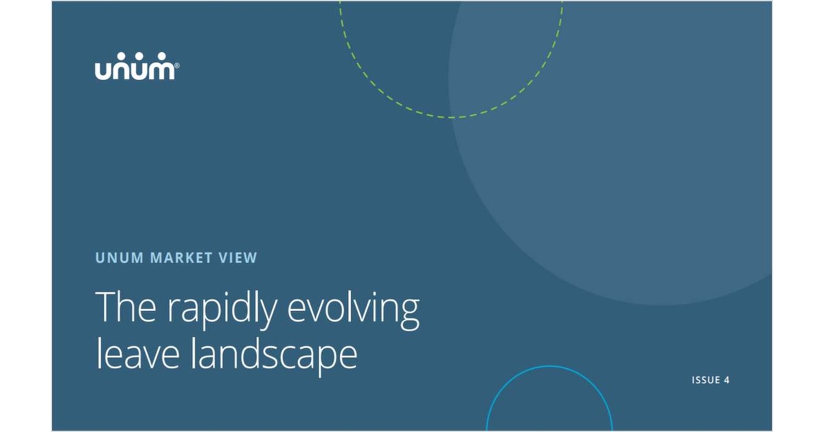 Unum MarketView Report: Navigating the rapidly evolving leave landscape