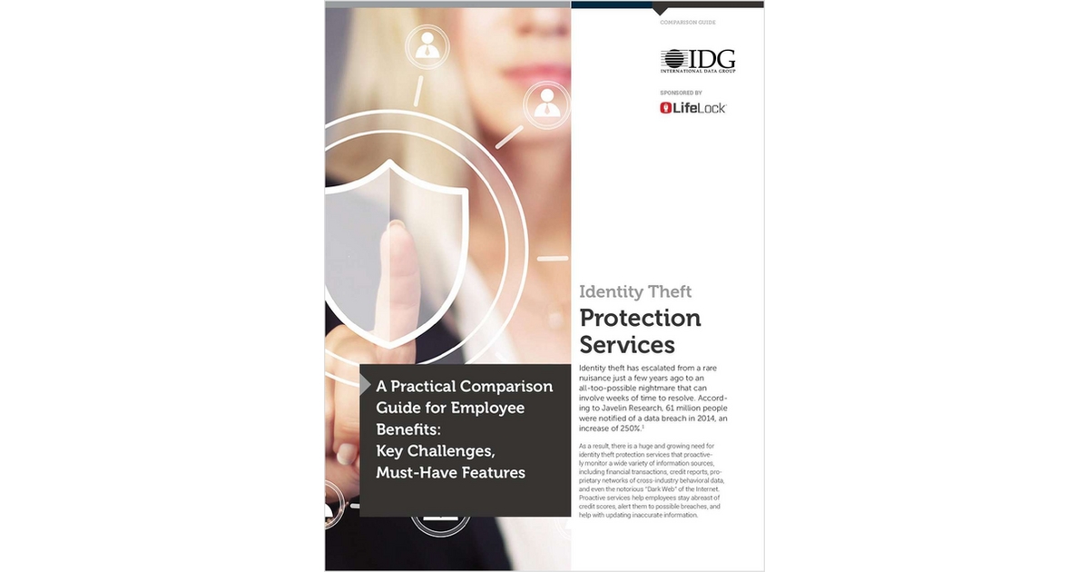 Comparison Guide of Identity Theft Protection Services for Employee Benefits