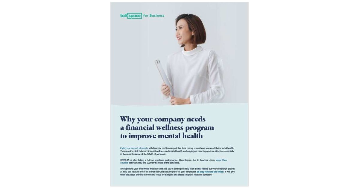 Why financial health is essential to your employee wellness plan